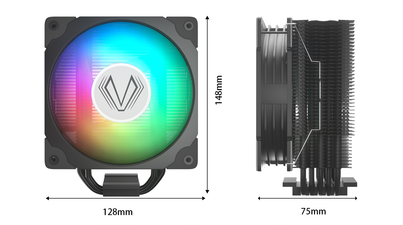 Vetroo CPU Cooling